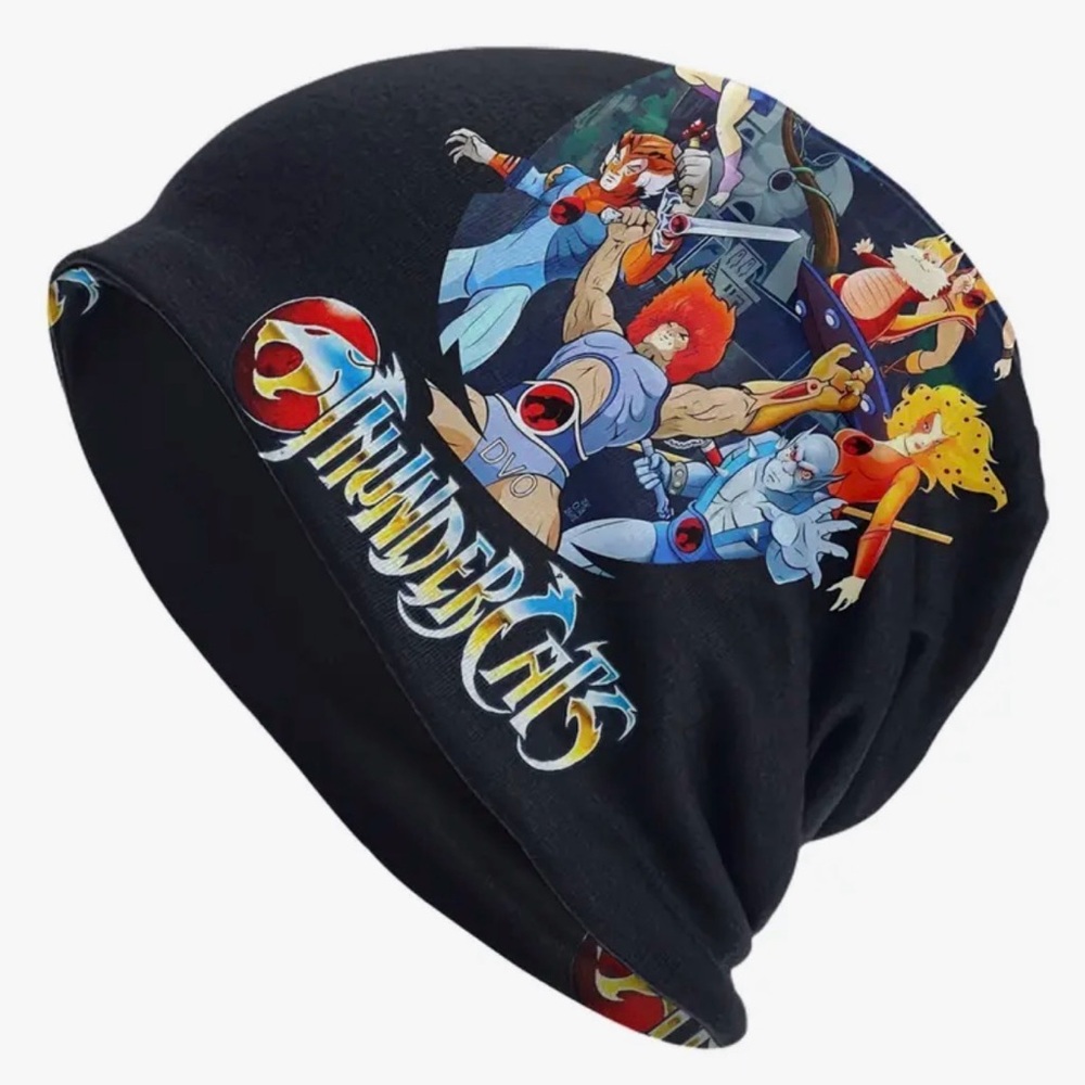 NEW THUNDER CATS Black Beanie